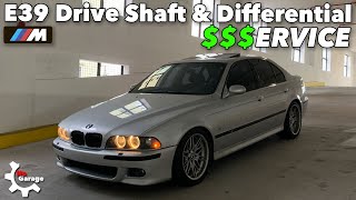 BMW E39 Drive Shaft & Differential Service