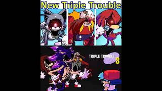 FNF - Battle Resurrected - Triple Trouble Mashup (OG + Sawsk cover)