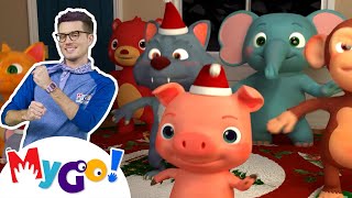 We Wish You a Merry Christmas ❄️ | Christmas with @CoComelon | MyGo! Sign Language For Kids | ASL