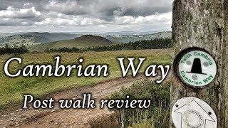 Cambrian Way - Post Walk Review