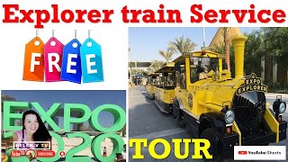 #EXPLORER TRAIN@EXPO2020 DUBAI |SHORTS