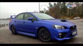 EUROSPORT Test drive the WRX STI in Stockholm - DE