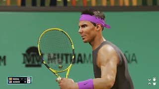 AO Tennis 2: Rafael Nadal v Andre Aggasi