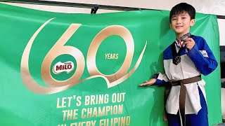 2024 National MILO Taekwondo Championships First Fight Highlights #taekwondo #champion #martialarts