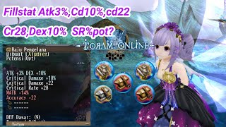 Fillstat Armor Atk%Dex%cd%cdcr - Toram Online