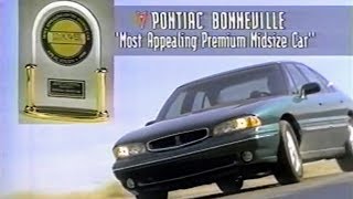 1997 Pontiac Bonneville, Sunfire, & Grand Am - "Most Appealing" Car Commercial