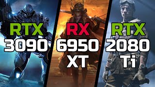 RTX 3090 vs RX 6950 XT vs RTX 2080 Ti - Test in 19 Games