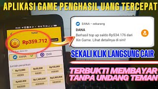 TERBUKTI LANGSUNG CAIR.! Game Penghasil Saldo Dana Tercepat 2024 - Cara Dapat Uang Dari Internet