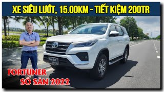 ✅ Tiết kiệm hơn 200tr - Toyota Fortuner Số Sàn 2022 Chạy 15.000km