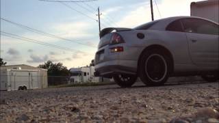 Me bored And My 03 Eclipse (Sart Up and short Driving Clips)