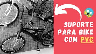 SUPORTE PARA BICICLETA COM PVC