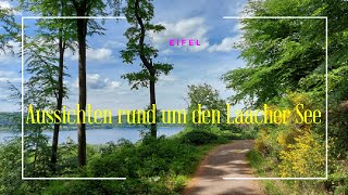 Aussichten rund um den Laacher See - Abenteuertour #wandern #hiking #wanderung #outdoor #eifel