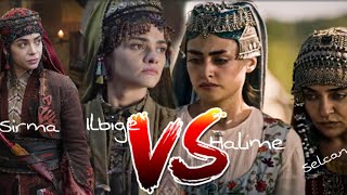 Sirma ve Ilbige Vs Halime ve Selcan||M•Edits