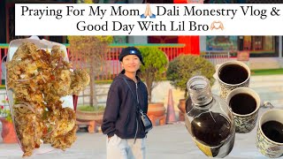 Praying For My Mom🙏🏻Dali Monestry Vlog & Good Day With Lil Bro🫶🏻