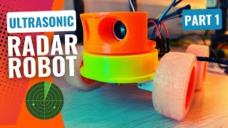 Build your own Ultrasonic Radar Robot - Part 1