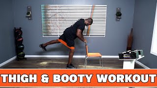 Thigh, Butt, And Leg Workout With Donovan Green Fitness Thigh Band