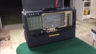 1959 Zenith Trans Oceanic Model B600 - Chassis 6A40