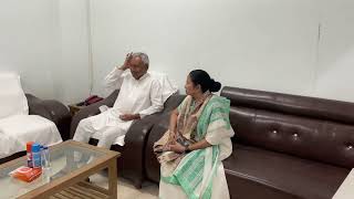 Meeting with Hon'ble Chief Minister of Bihar, Shri Nitish Kumar ji, in Patna