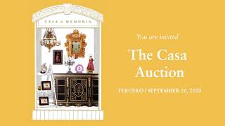 Casa de Memoria Auctions Off Heritage Pieces For Your Home