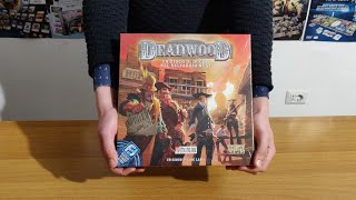 Unboxing di Deadwood - gioco da tavolo