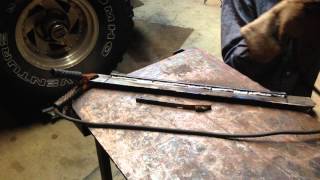 Jack Welds up a LED Lightbar Bracket for Project Alpha Bronco