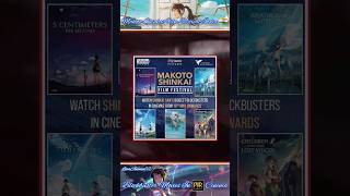 Matoko Shinkai Film Festival In India PVR Theatres #shorts #ytshorts #makotoshinkai #pvr