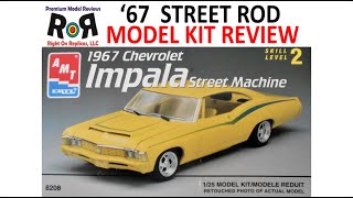 '67 Impala Street Machine 1:25 Scale AMT 8208  -Model Kit Build & Review