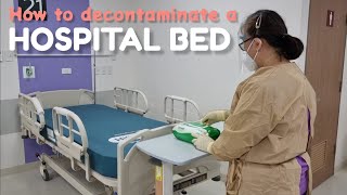 Hospital Bed Decontamination | A Demo Video