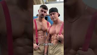 💫 #cute #muscular #muscle #tiktok #amazing #asmr #love #lgbt✨🌞 Who called the firefighters?  🔥✨