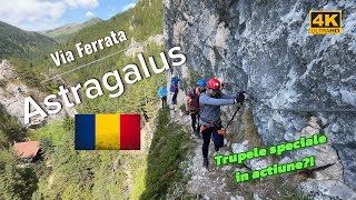 Via Ferrata Astragalus | Ne-am intalnit cu trupele speciale?! 🇹🇩🫣