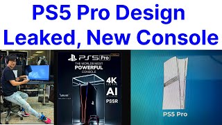 PS5 Pro Design Leaked, New Console Without Disc Drive