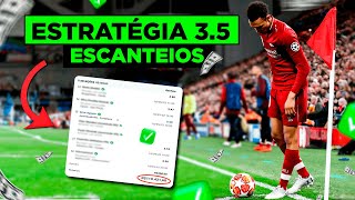 ESTRATÉGIA PARA LUCRAR EM ESCANTEIOS NA BET365 E BETANO | Sniper Tips