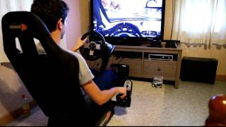 Lorenzo Ft. PLayseat GT + G27 logitech Racing Wheel