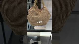 ZARA NEW! FESTIVE🥂. GLITTER BAG✨€ 49,95 6341/110 #zara #newinzara #zarashopping #shorts