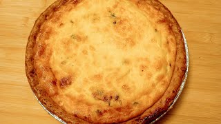 Swiss Quiche - Chatty Making a Quiche with Lots of Herbs #vlog