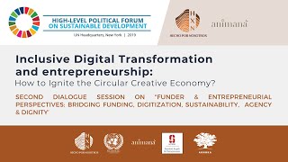 HLPF 2023 Side Event - Second Dialogue: “Funder & Entrepreneurial Perspectives  [...] ’