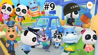 New movie Baby Pandas Little Police Baby Panda Sheriff Policeman Pretend Play BabyBus full video #9