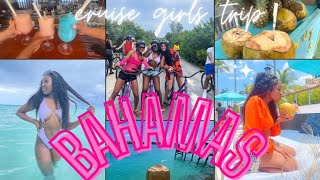 Travel Vlog : 5 Day Carnival Cruise to the Bahamas 🇧🇸 | Girls Trip