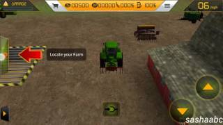 farm tractor simulation 3D  game rewiew android//