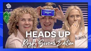 Ellie Kildunne & Megan Jones Play Heads Up! 😅 | Rugby 7s Edition 🏉 | Paris 2024