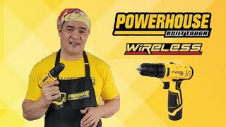 Powerhouse 12V Lithium-ion Cordless Impact Drill