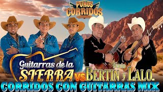 Guitarras de la Sierra ft Dueto Bertin y Lalo 🎶 Guitarras Exitos / Corridos Chingones Mix Éxitos