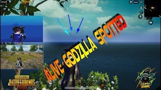 Where to find Alive Godzilla in Erangel | PUBG MOBILE