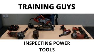 Inspecting Power Tools YT