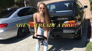 Teaching My Girlfriend How to Drive a Manual!!!