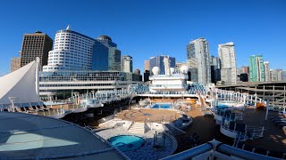 View of Vancouver, Canada from the Cruise Ship "Royal Princess" (5K)