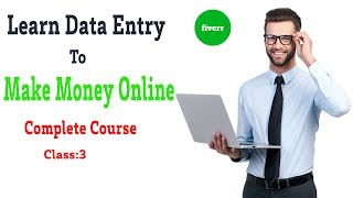 Data Entry Complete Course for beginners in Urdu/Hindi (2019) Class 3