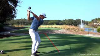 Inside the Golf Lab Swing Review of Bryson DeChambeau's - Pre-Workout Golf Swing