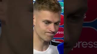 Kimmich konnte seine Tränen nach dem Spanien-Spiel nicht zurückhalten. 😥😥 #deutschland #euro2024