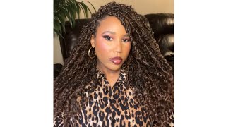 Boho Locs crochet tutorial ft Toyotress hair